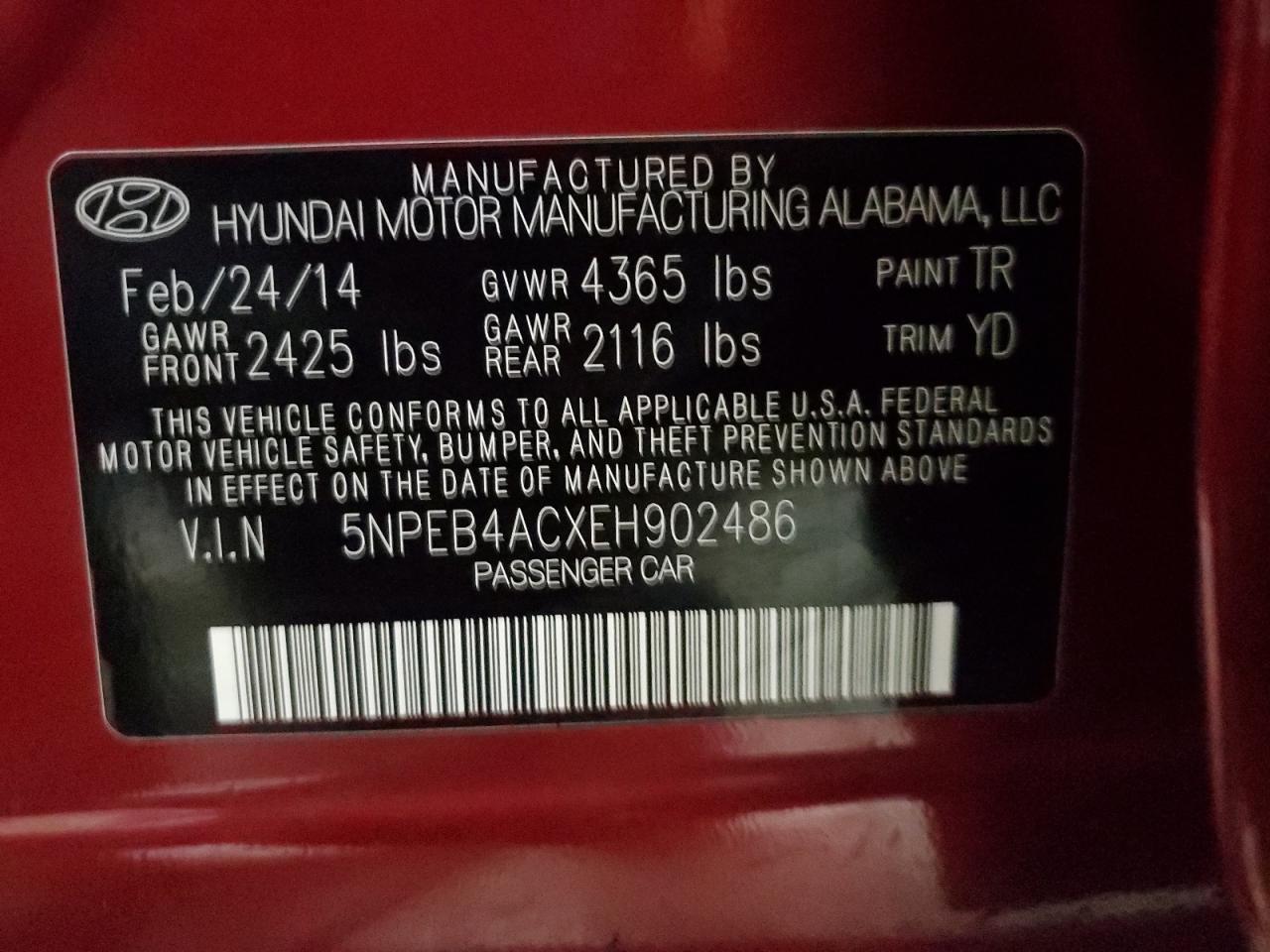 2014 Hyundai Sonata - Image 12