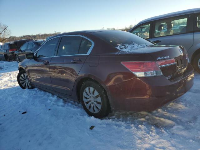  HONDA ACCORD 2012 Бордовый