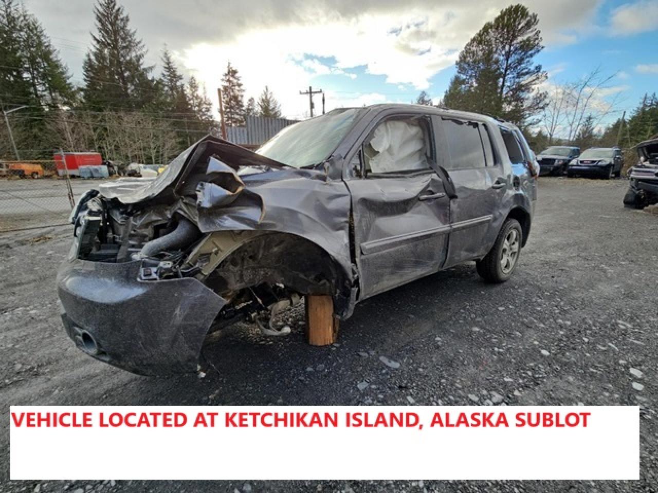 2015 Honda Pilot Exl იყიდება Anchorage-ში, AK - All Over