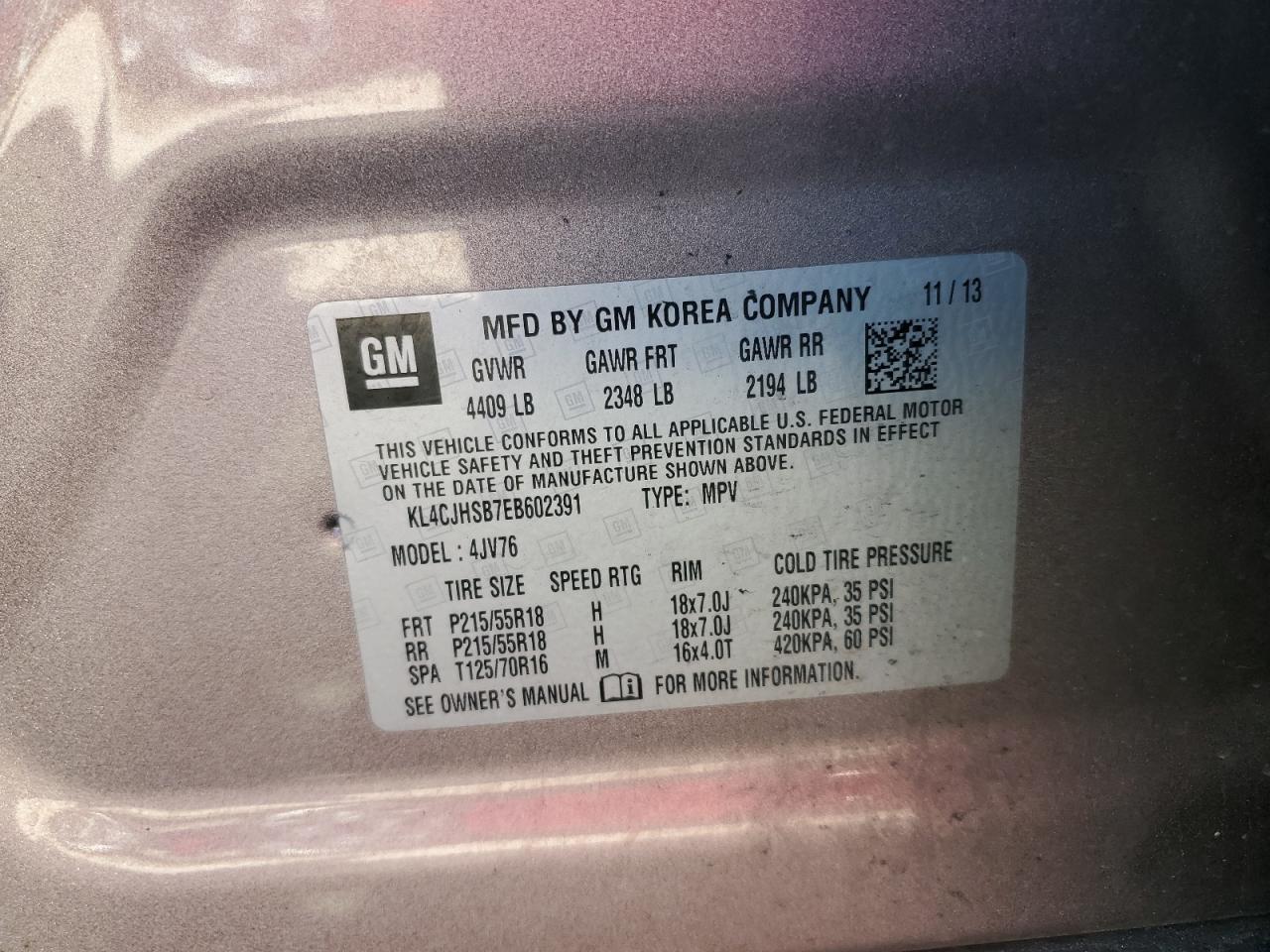 2014 Buick Encore - Image 13