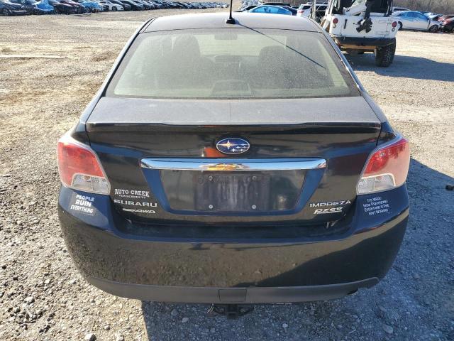 Седани SUBARU IMPREZA 2015 Чорний