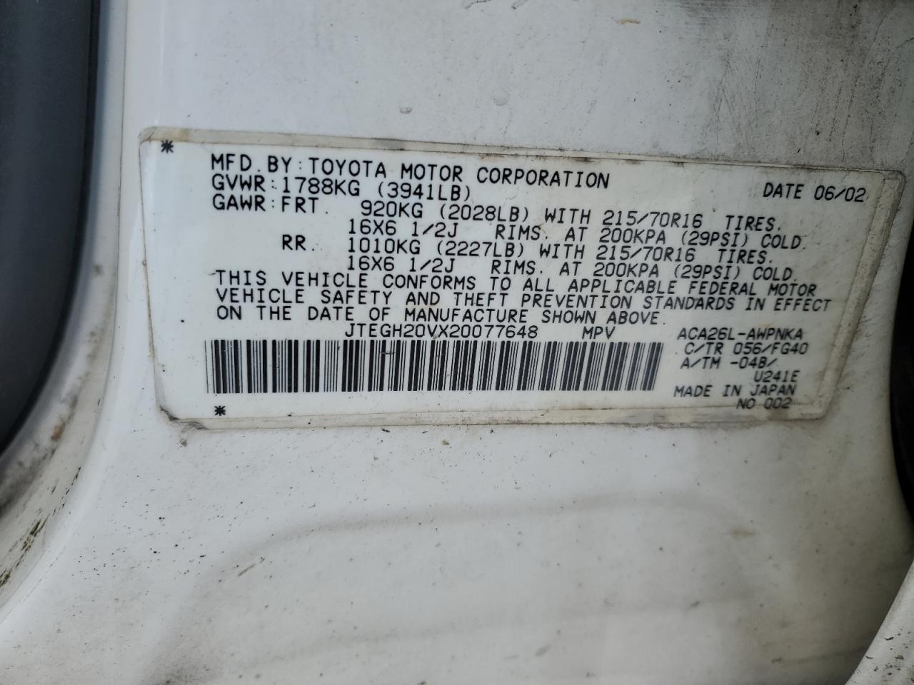 2002 Toyota RAV 4 - Image 13