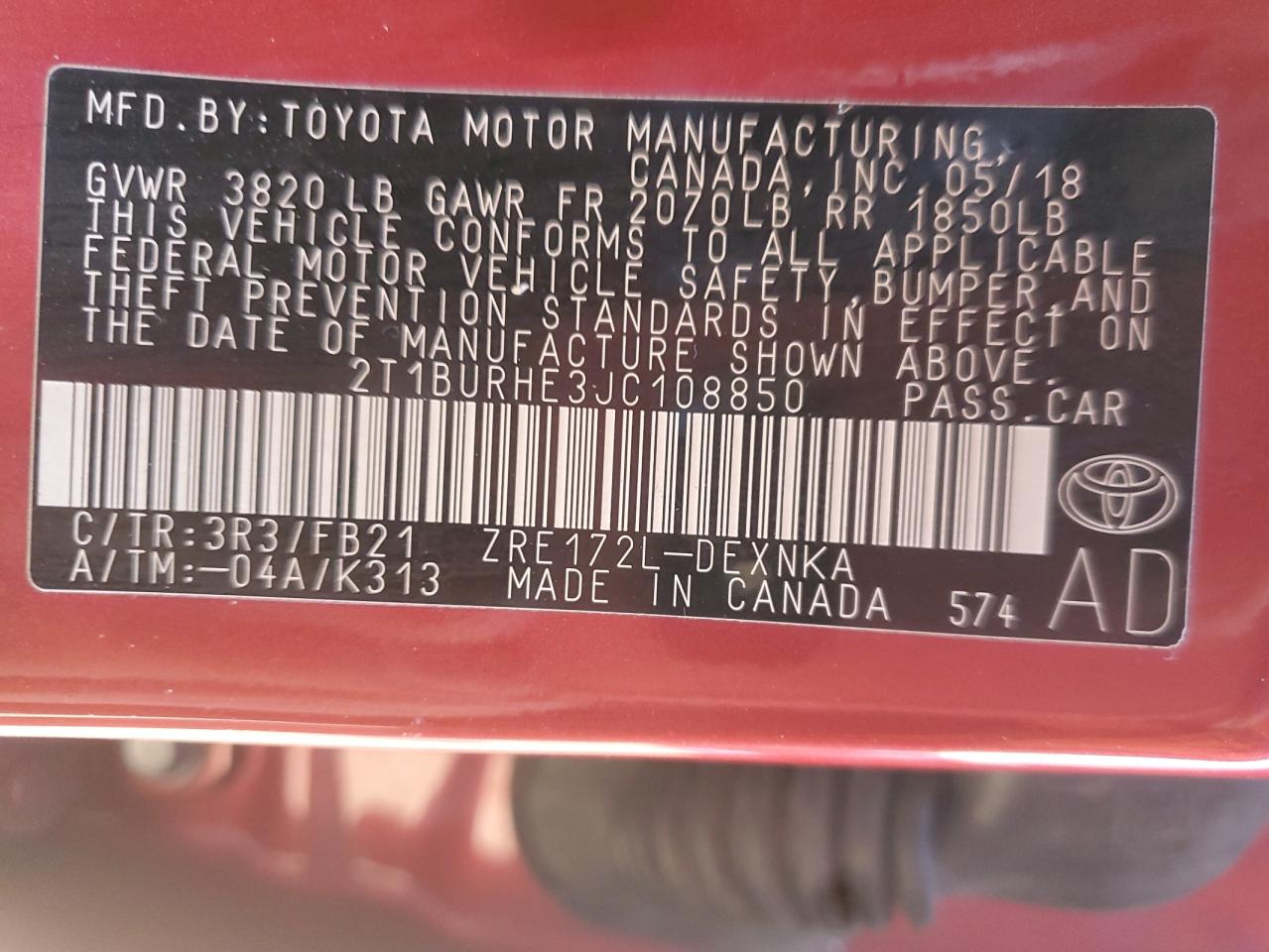 2018 Toyota Corolla - Image 14