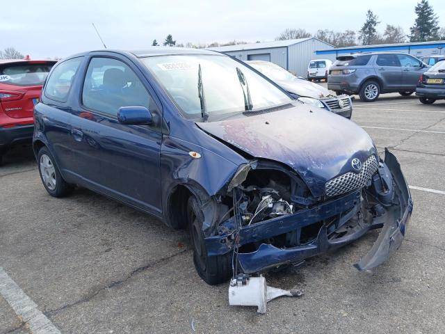 2004 TOYOTA YARIS BLUE