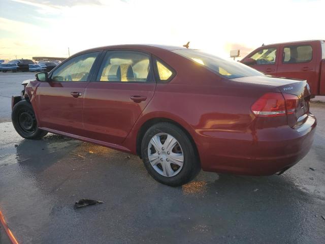  VOLKSWAGEN PASSAT 2015 Бургунді
