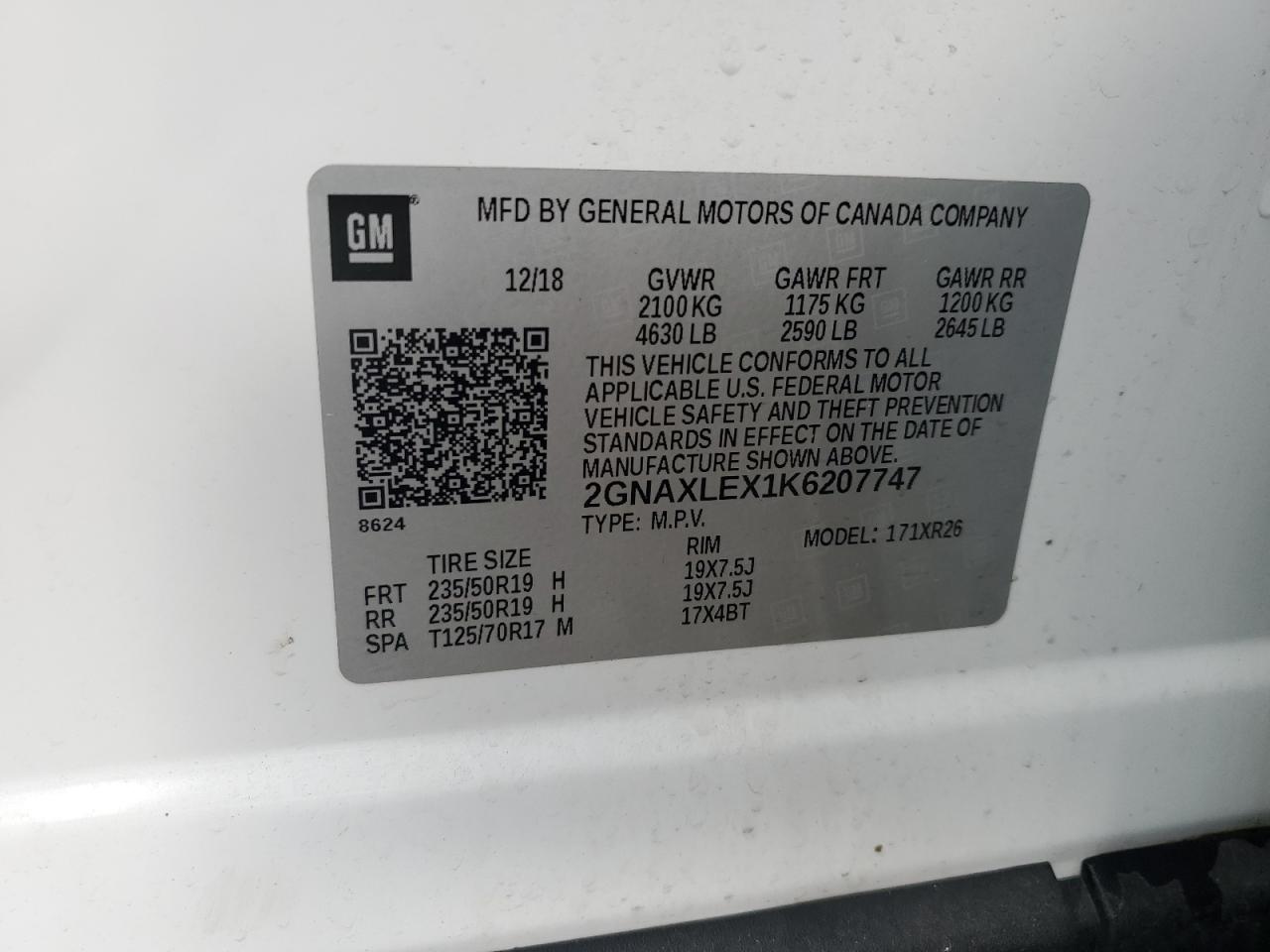 2019 Chevrolet Equinox - Image 15