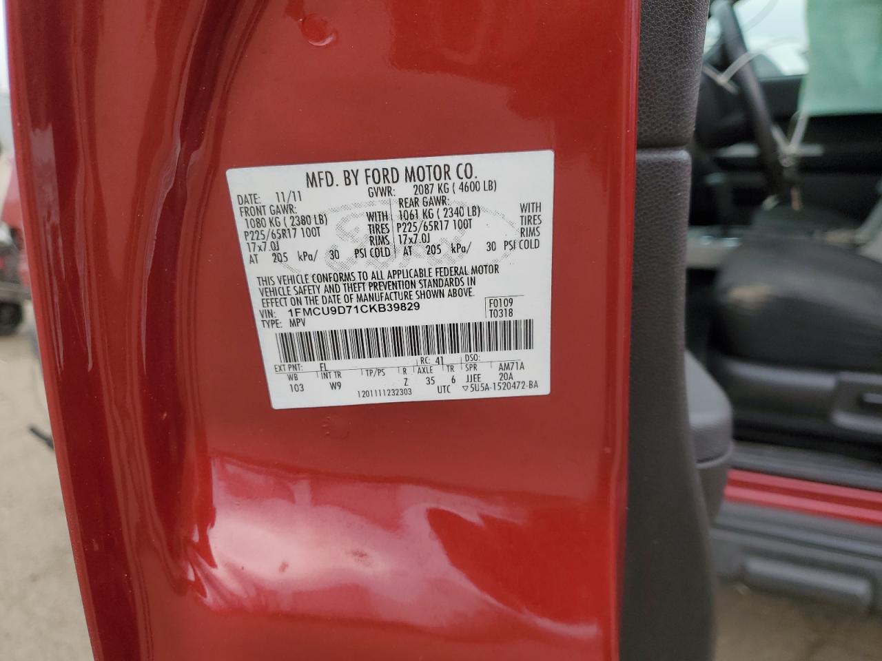 2012 Ford Escape - Image 12
