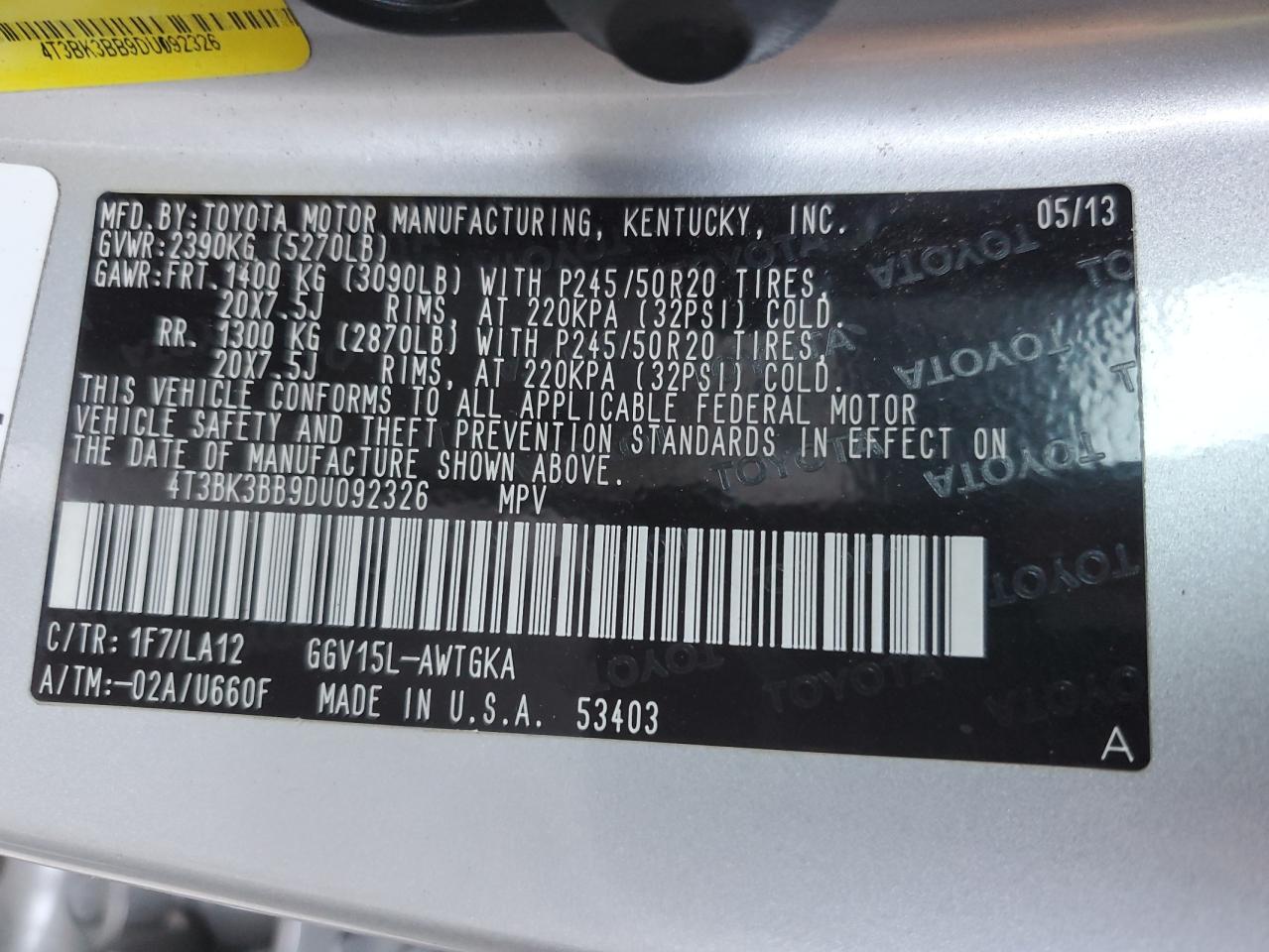 2013 Toyota Venza - Image 13