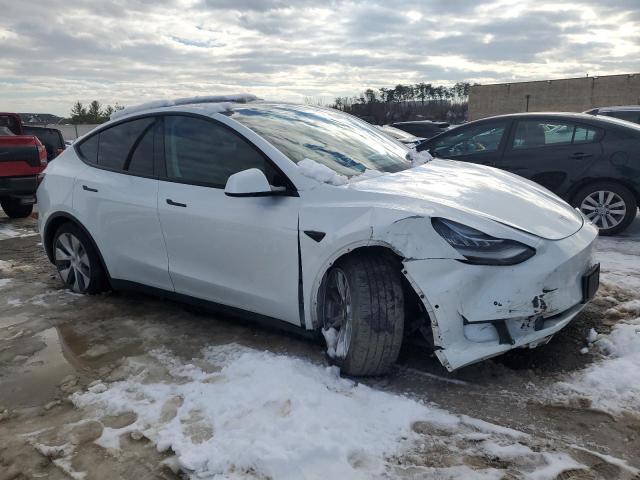  TESLA MODEL Y 2021 Белы