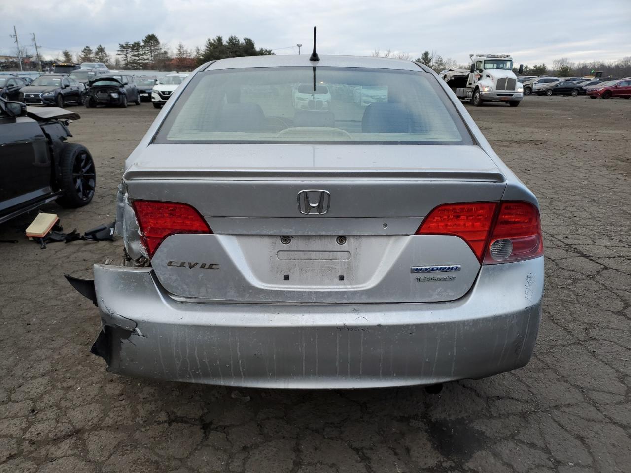 2007 Honda Civic Hybrid VIN: JHMFA36207S025527 Lot: 88930725