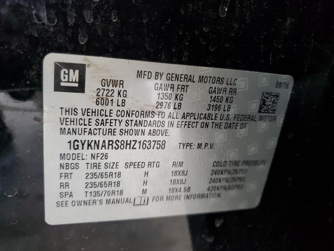 2017 Cadillac XT5 - Image 13