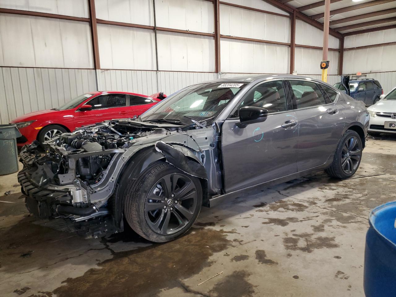 2023 Acura Tlx A-Spec للبيع في Pennsburg، PA - Vandalism
