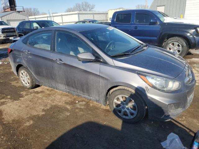  HYUNDAI ACCENT 2014 Серебристый