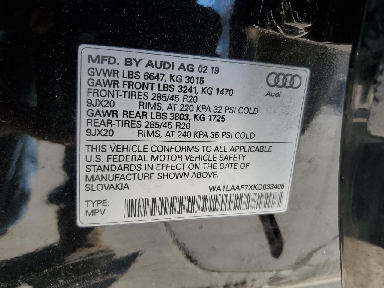 2019 Audi Q7 - Image 13