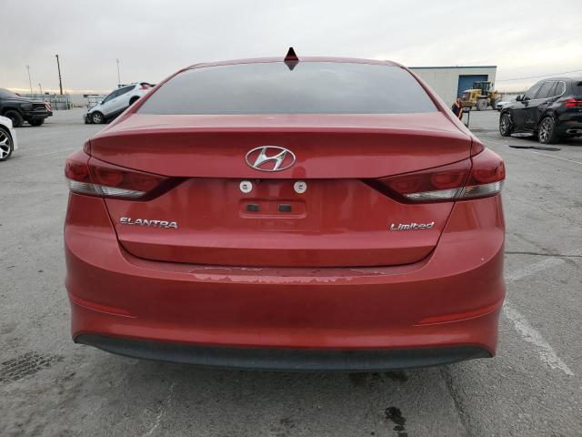  HYUNDAI ELANTRA 2018 Czerwony