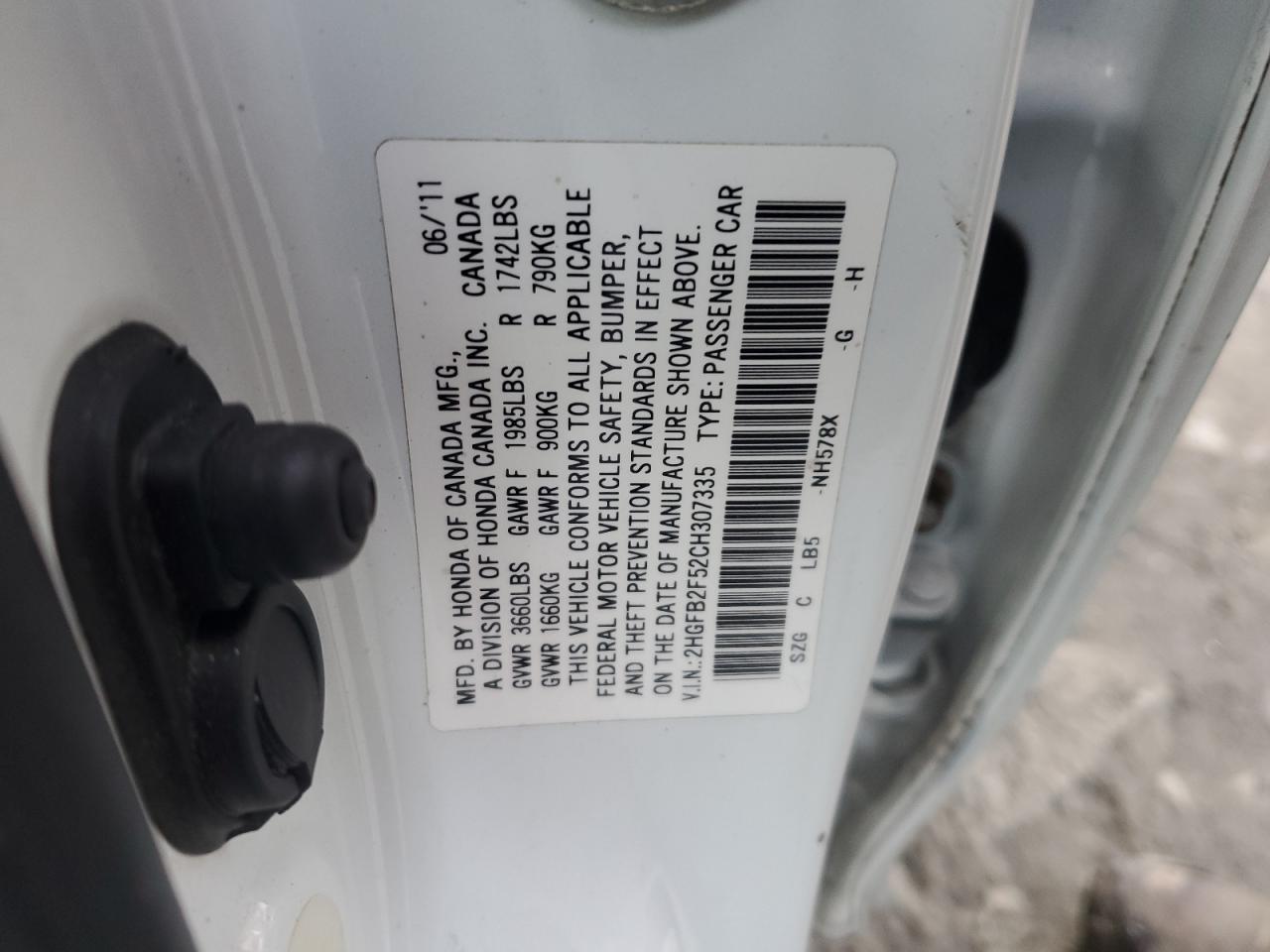 2012 Honda Civic - Image 12