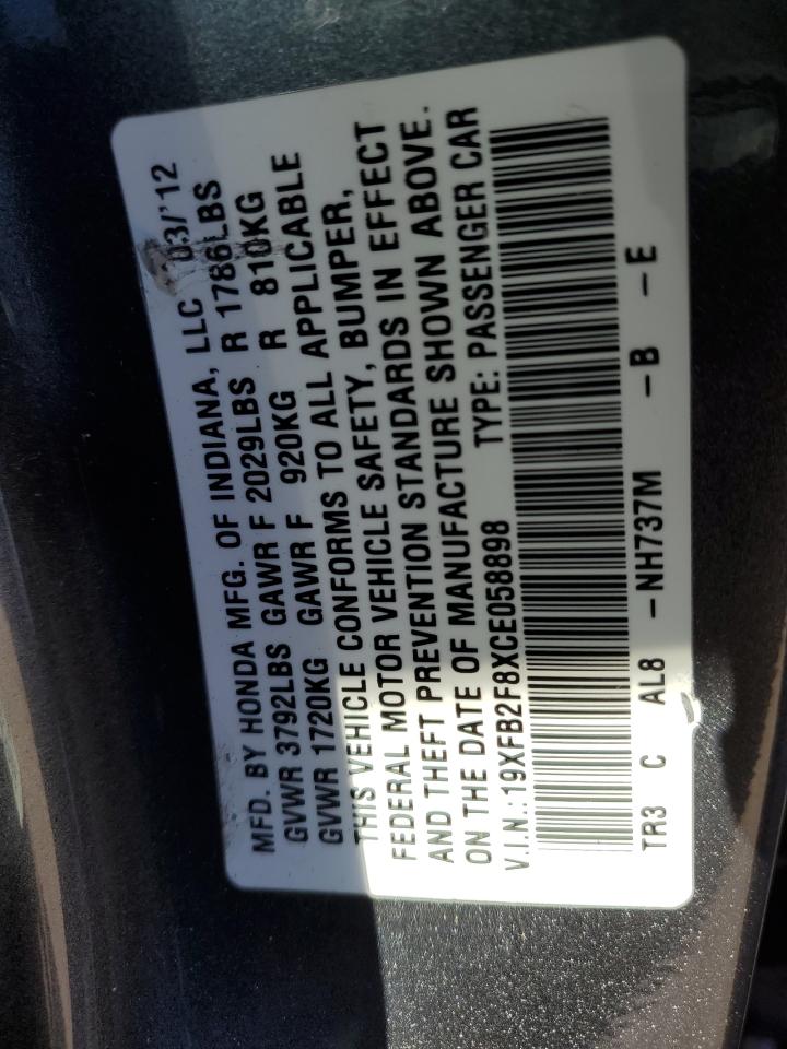 2012 Honda Civic - Image 12