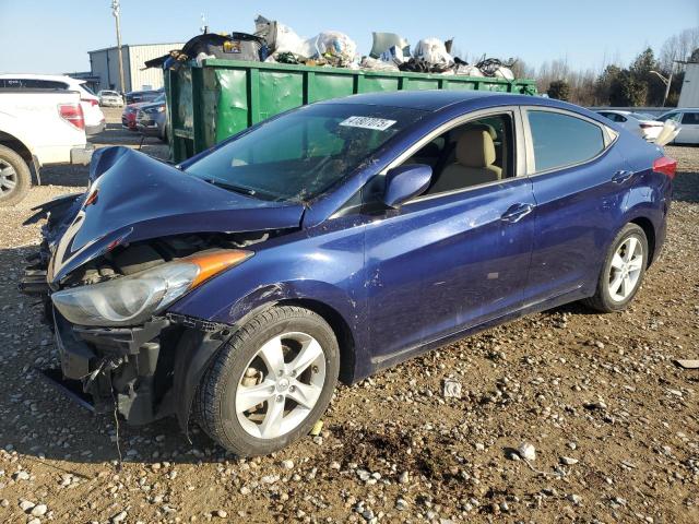 Седани HYUNDAI ELANTRA 2013 Синій