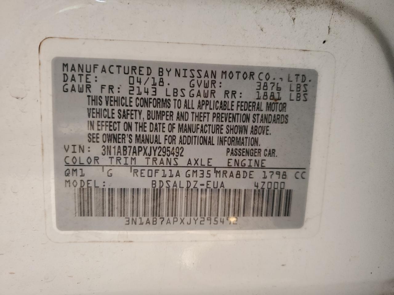 2018 Nissan Sentra - Image 12