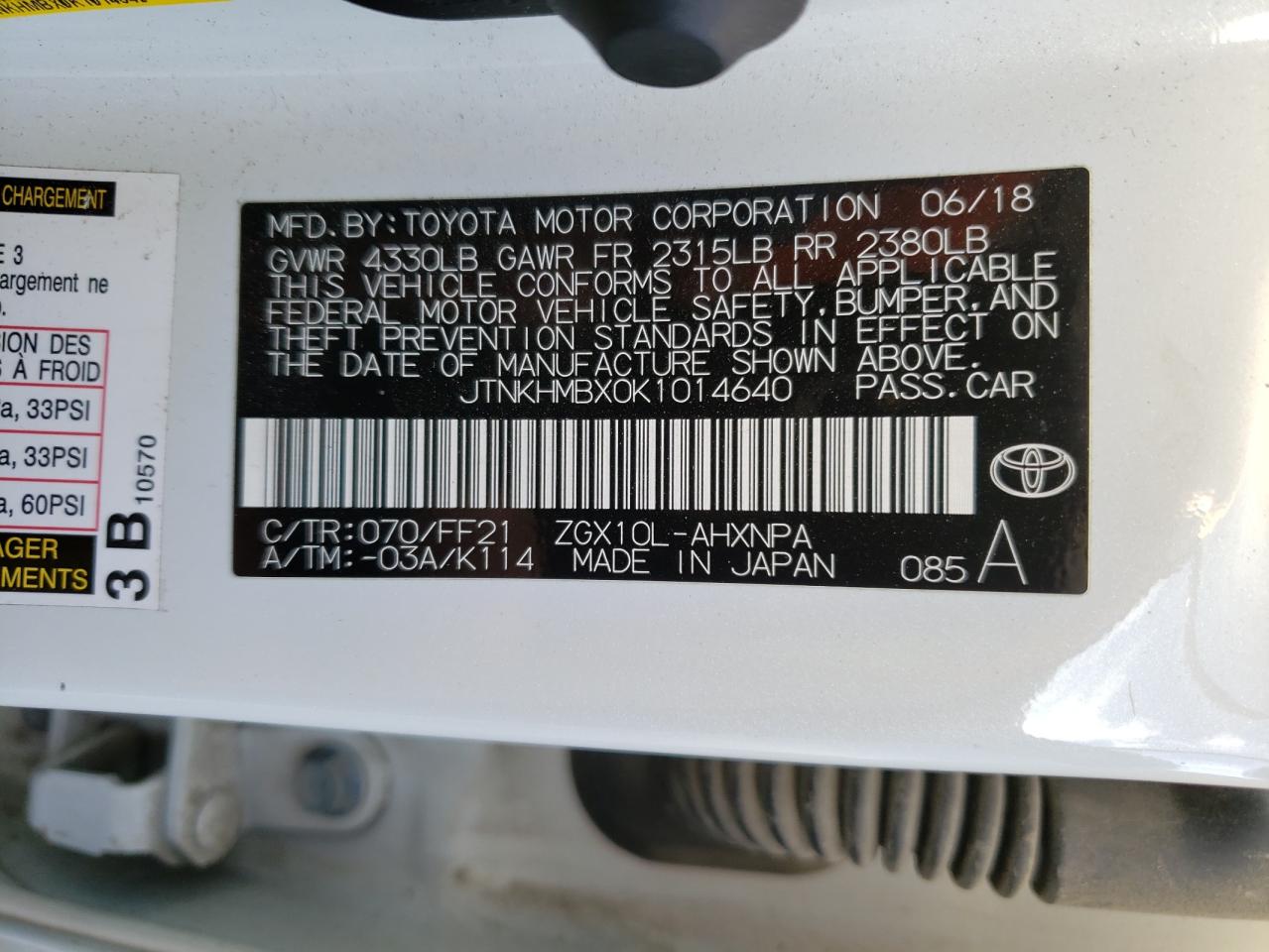 2019 Toyota C-HR - Image 14