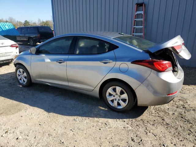 Sedans HYUNDAI ELANTRA 2016 Silver