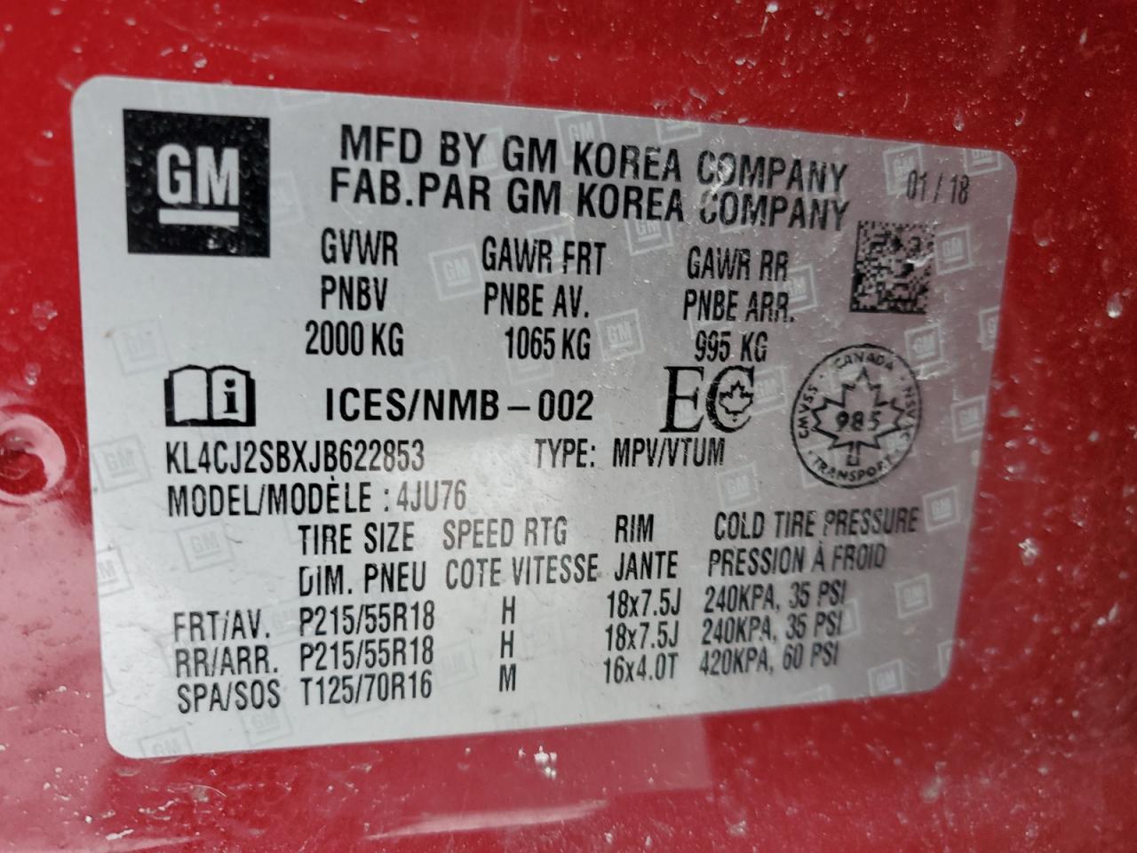 2018 Buick Encore - Image 14