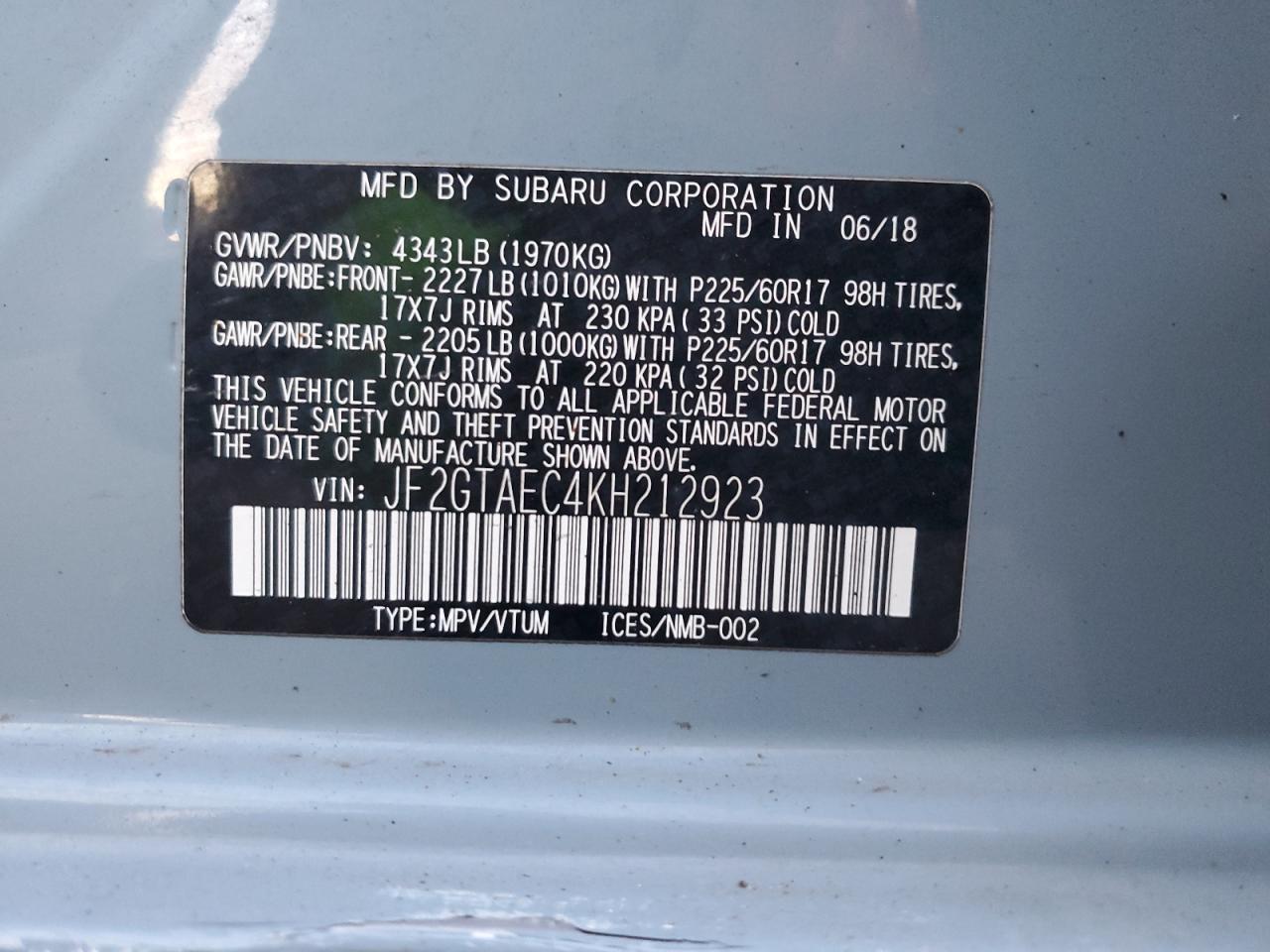 2019 Subaru XV - Image 14