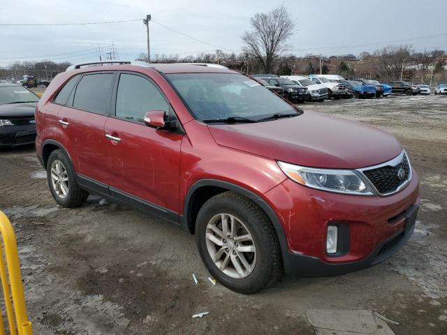  KIA SORENTO 2015 Czerwony