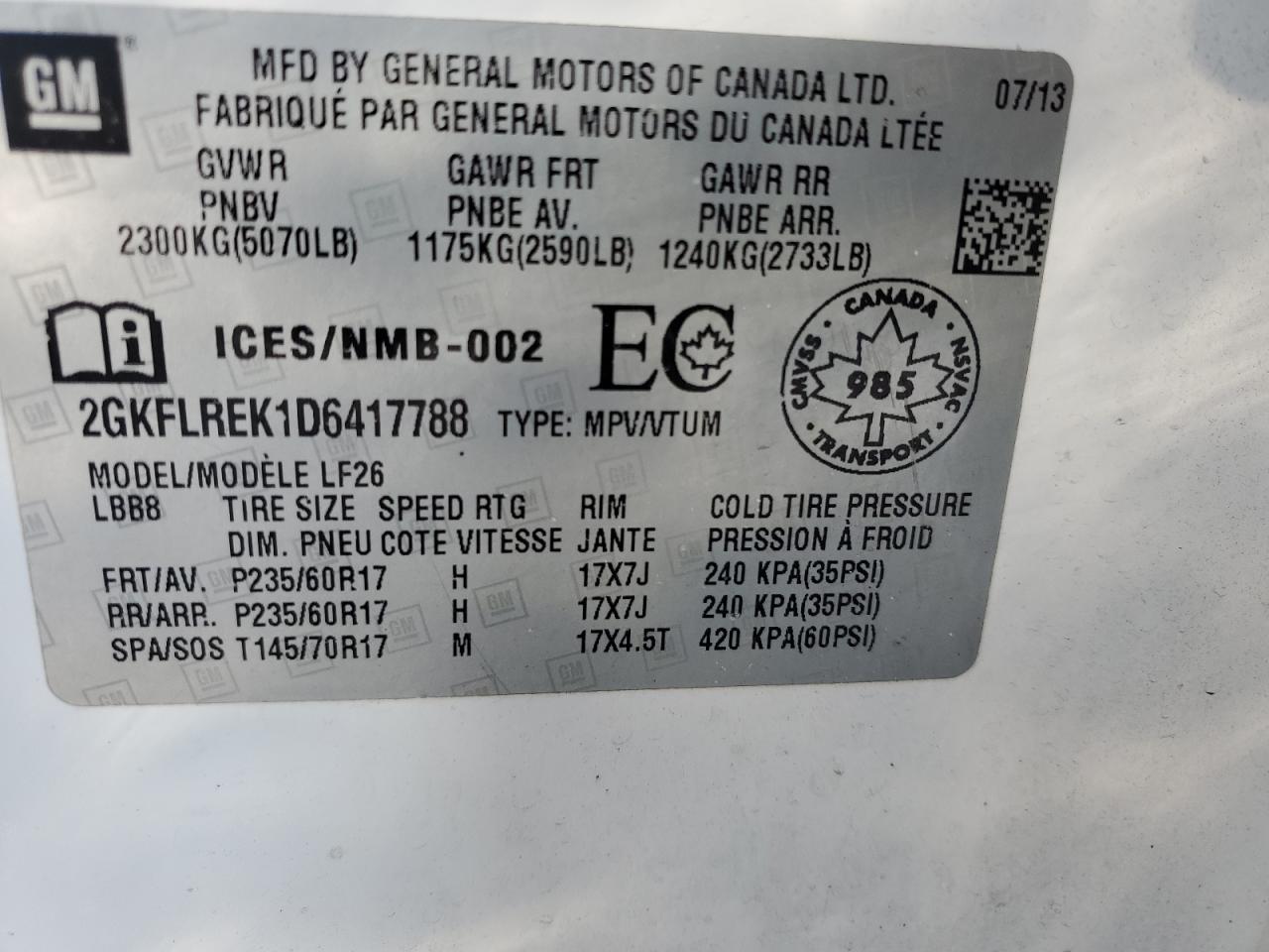 2013 GMC Terrain - Image 15