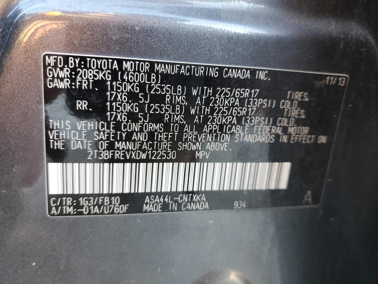 2013 Toyota RAV 4 - Image 16