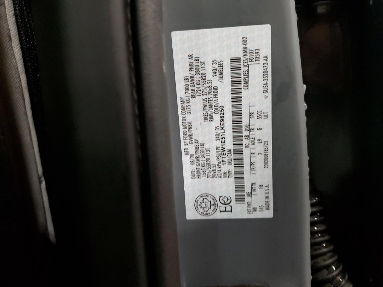 2020 Ford F-150 - Image 13