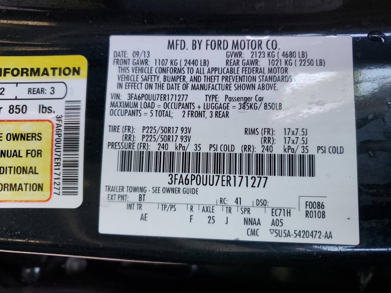 2014 Ford Fusion - Image 12
