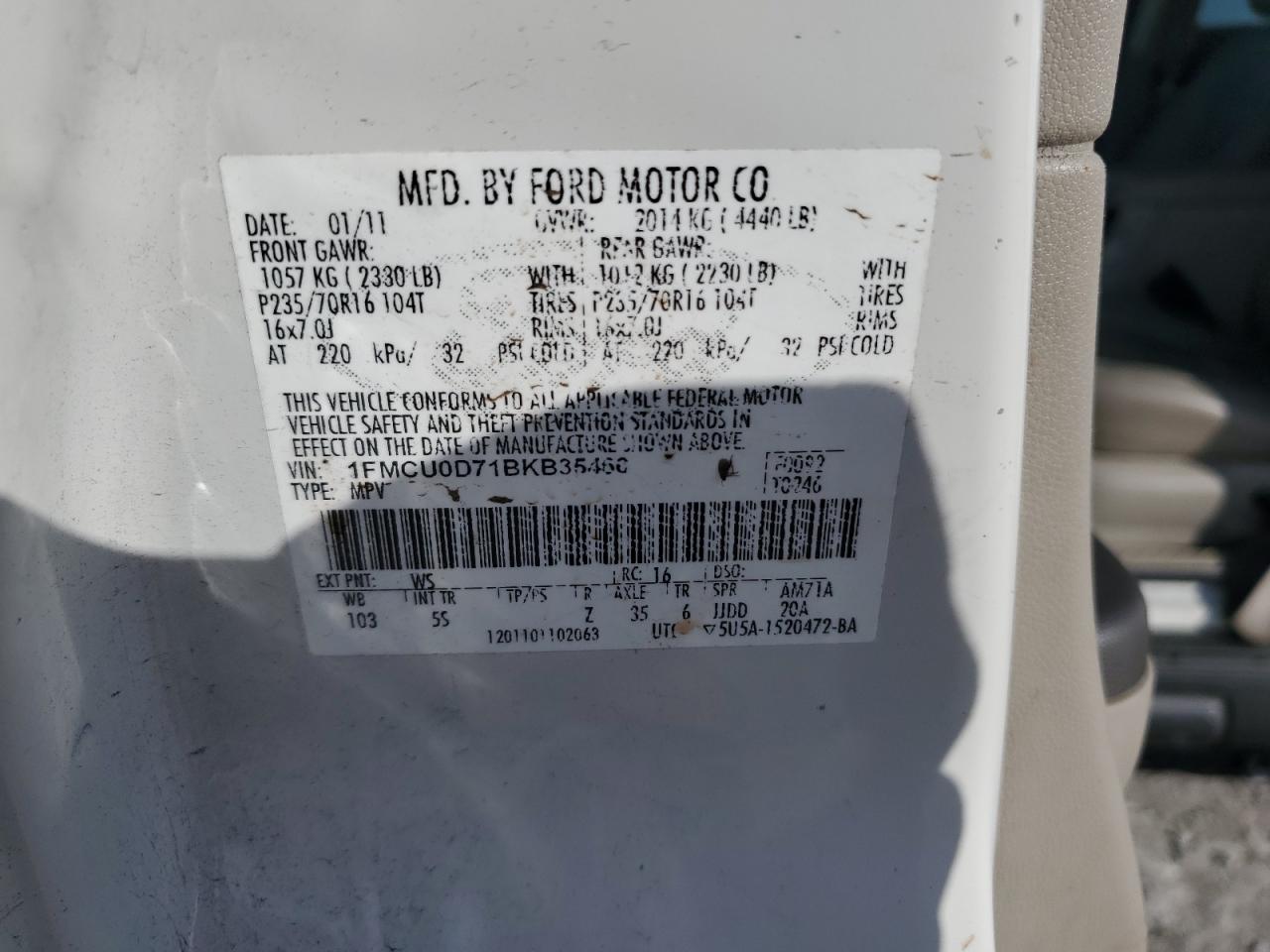 2011 Ford Escape - Image 16