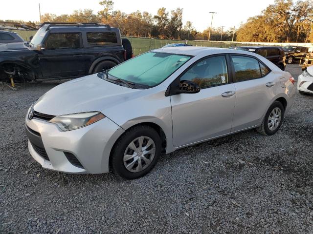  TOYOTA COROLLA 2016 Silver