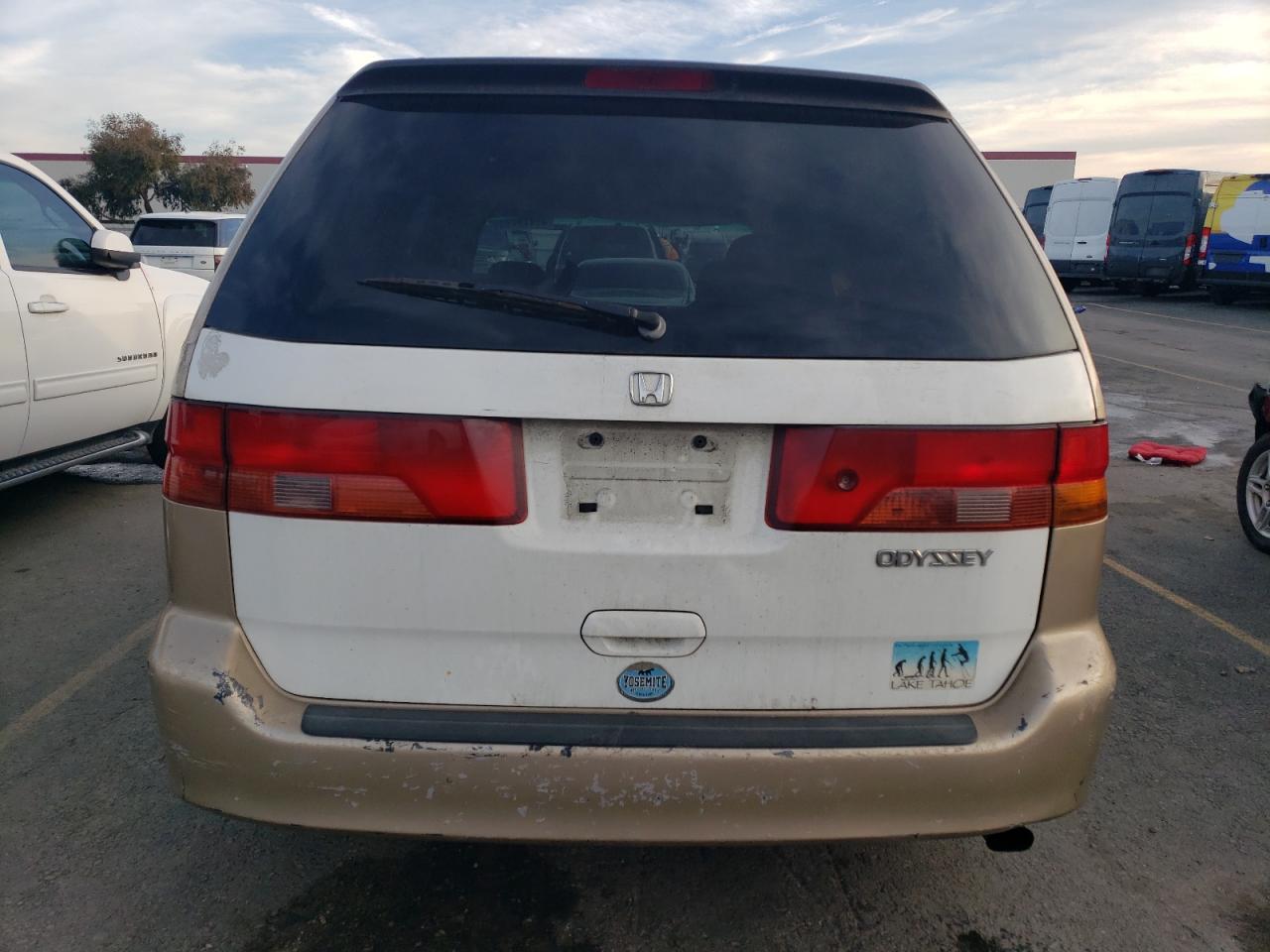 2000 Honda Odyssey Ex VIN: 2HKRL1863YH608493 Lot: 41473785