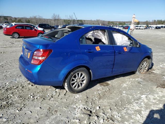  CHEVROLET SONIC 2018 Blue