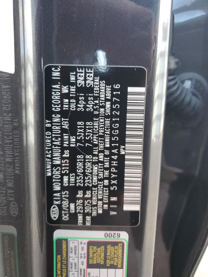2016 Kia Sorento - Image 15