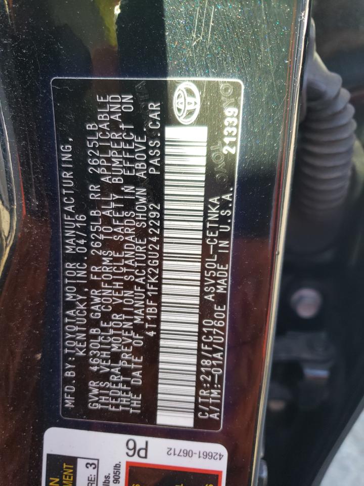 2016 Toyota Camry - Image 13