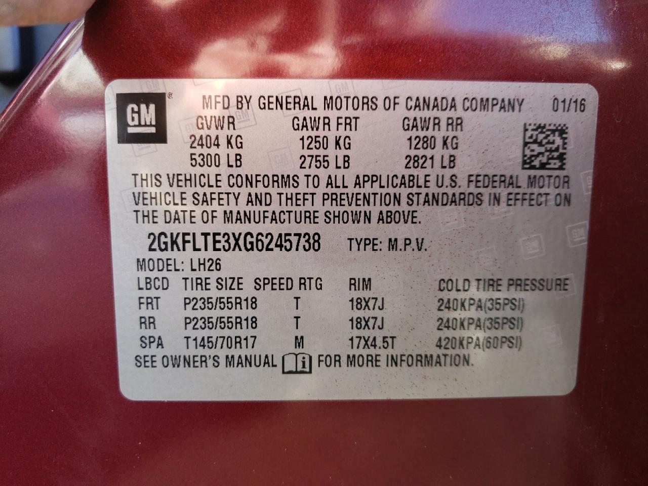 2016 GMC Terrain - Image 13