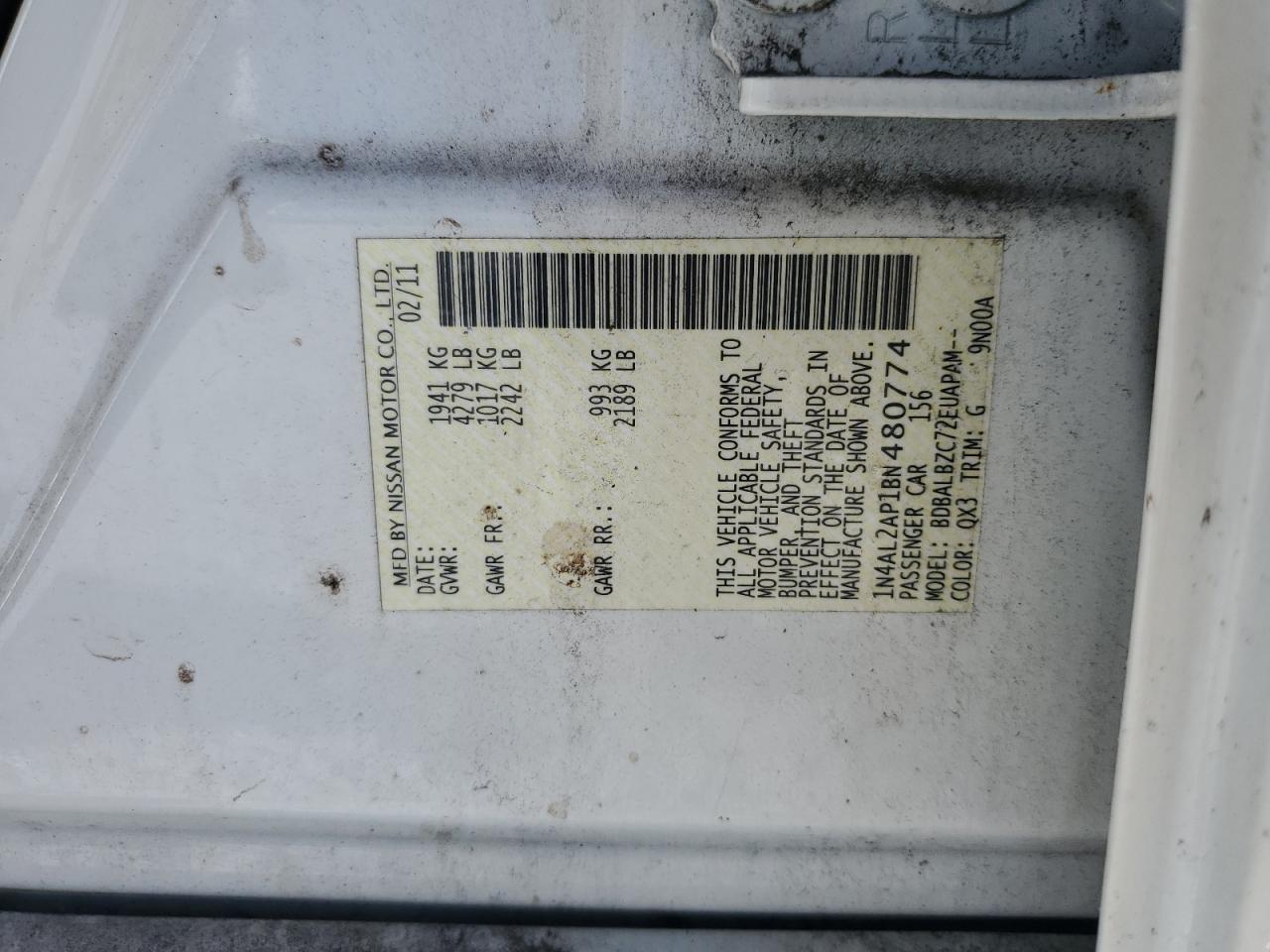 2011 Nissan Altima - Image 13