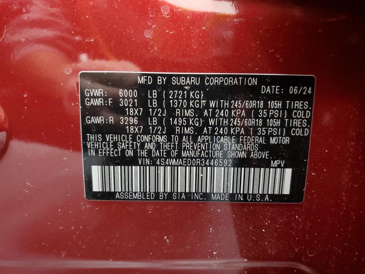 2024 Subaru Ascent - Image 13