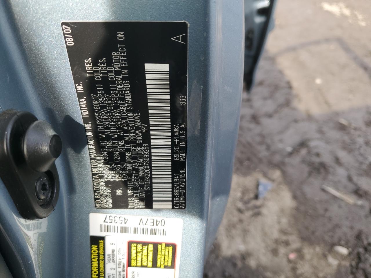 2007 Toyota Sienna - Image 16