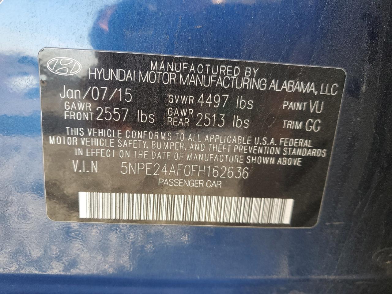 2015 Hyundai Sonata - Image 13