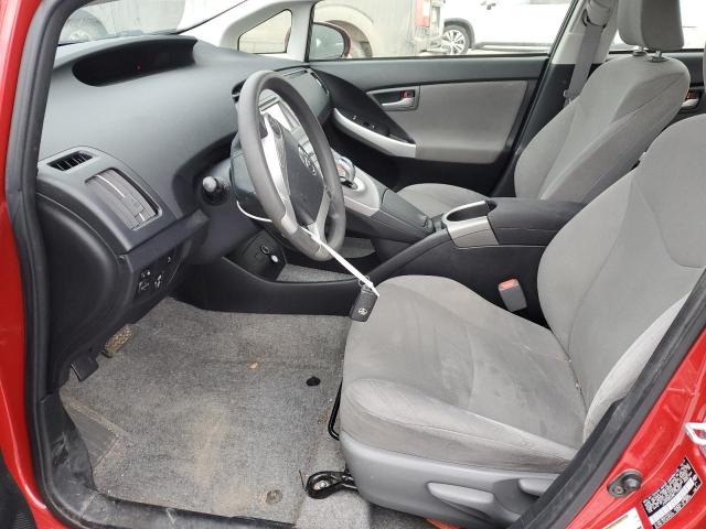  TOYOTA PRIUS 2014 Red