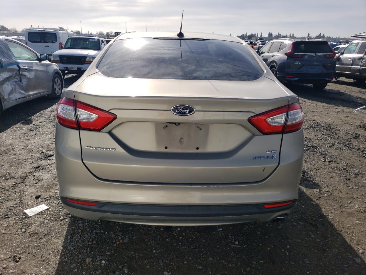 VIN 3FA6P0LUXFR161409 2015 FORD FUSION no.6