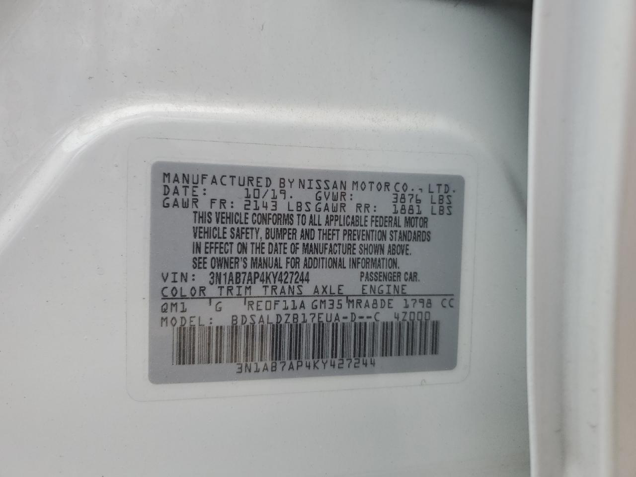 2019 Nissan Sentra - Image 14