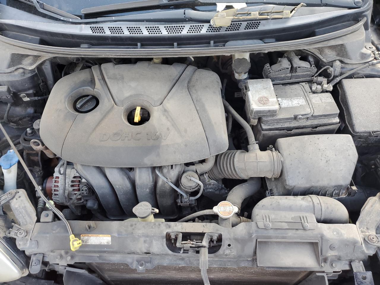 HYUNDAI ELANTRA 2012 VIN 5NPDH4AE6CH138371 фото 11