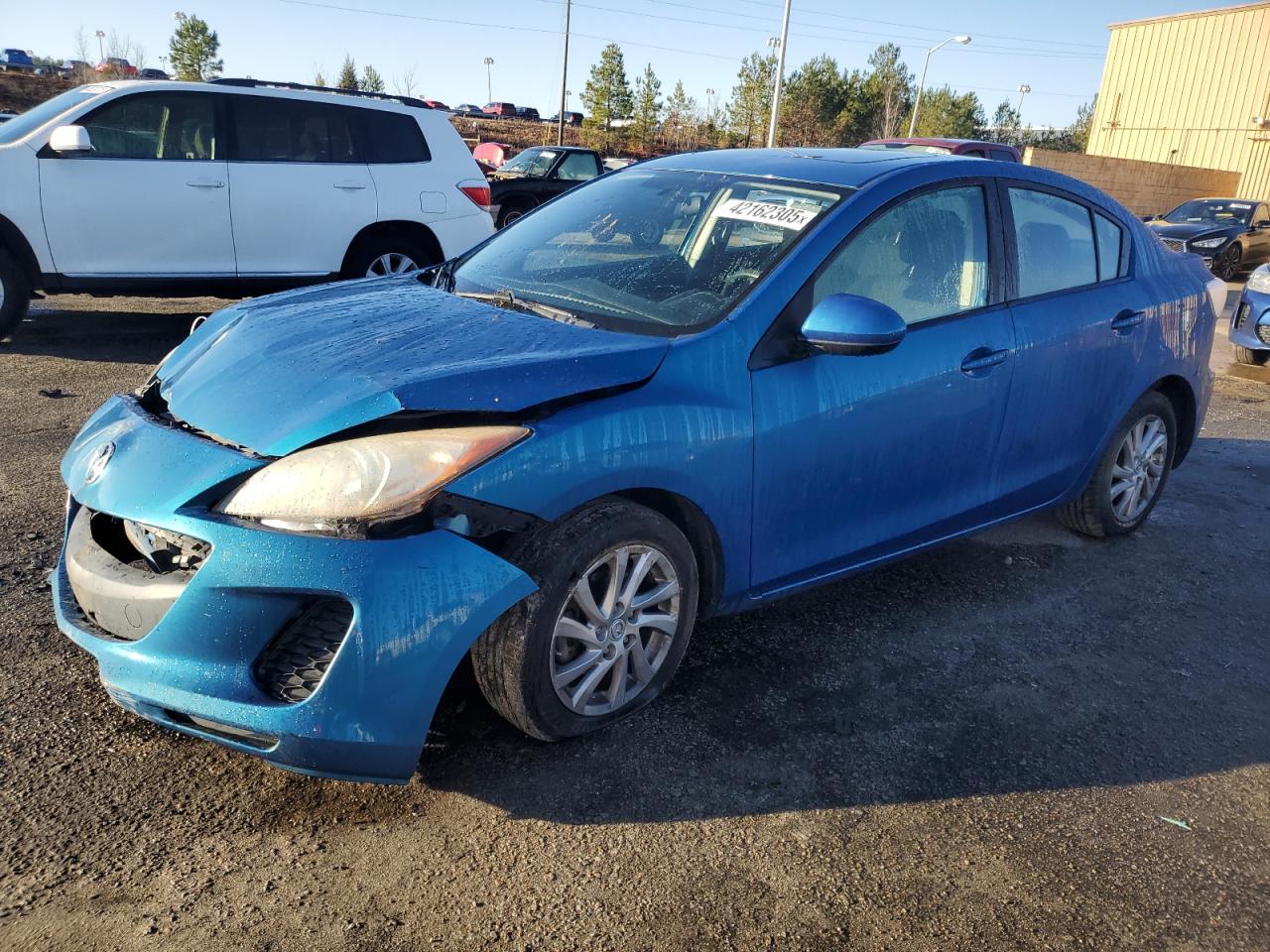 2012 Mazda 3 I na sprzedaż w Gaston, SC - Front End