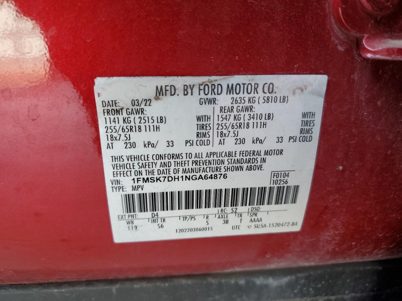 2022 Ford Explorer - Image 14
