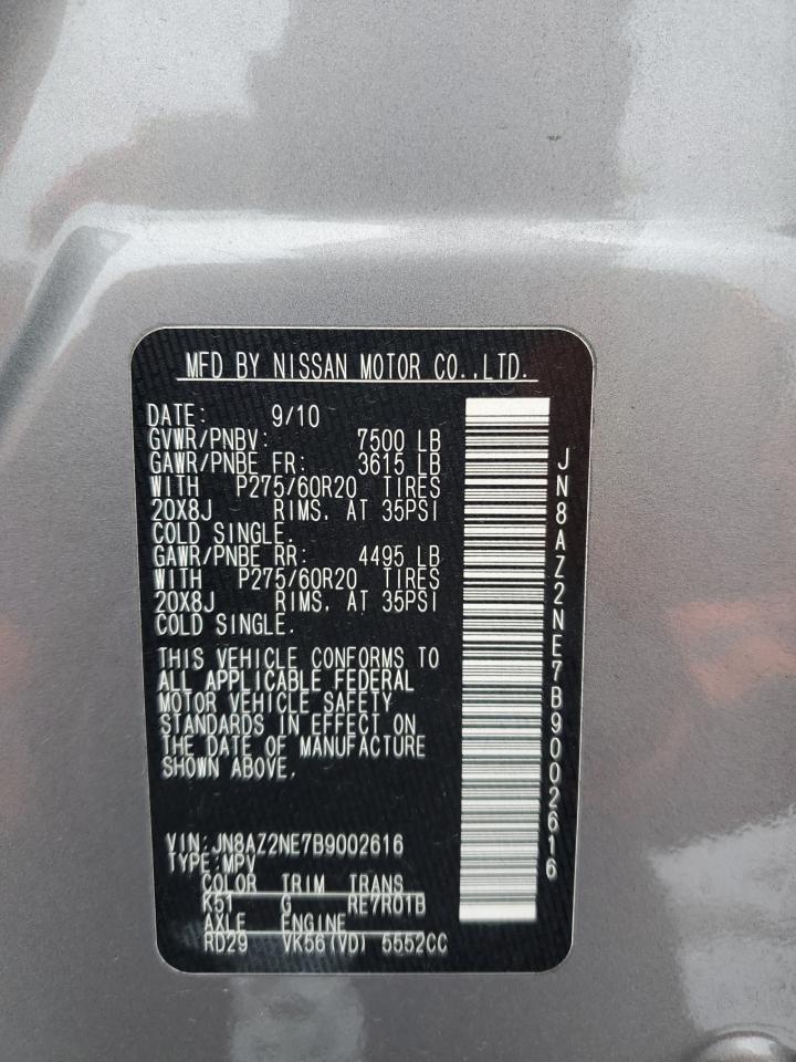 2011 Infiniti QX56 - Image 13